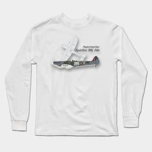 Supermarine Spitfire 16e Long Sleeve T-Shirt